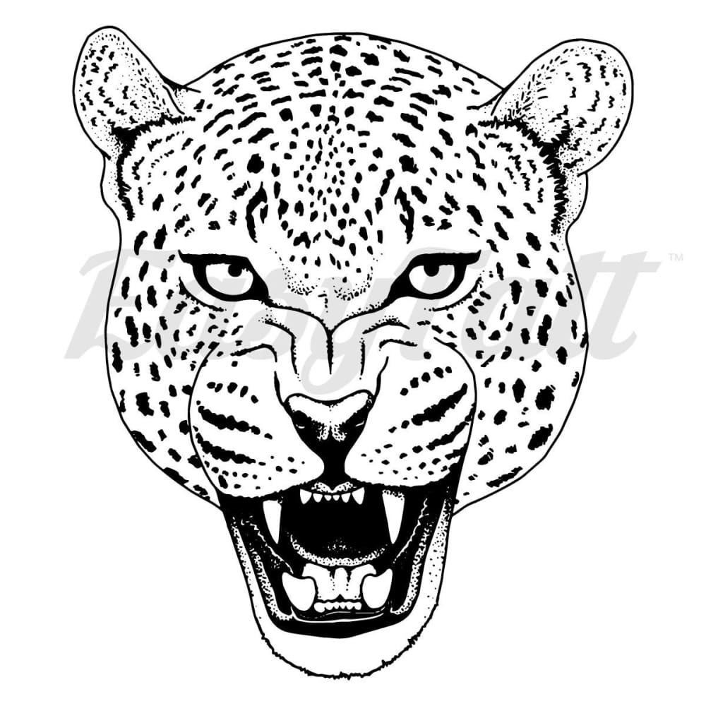 jaguar head tattoo