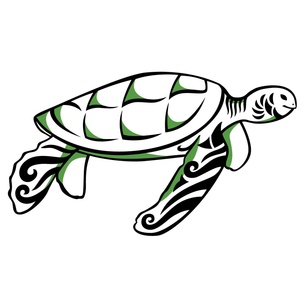 Turtle Temporary Tattoo 