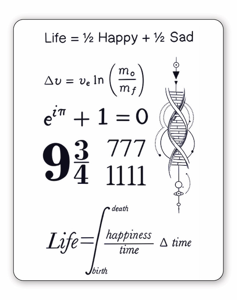 Formula of Life - Semi-Permanent Tattoos