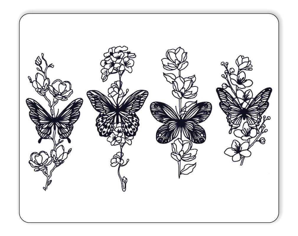 Butterfly Branches - Semi-Permanent Tattoos