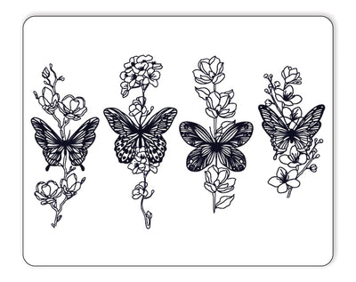 Butterfly Branches - Semi-Permanent Tattoos