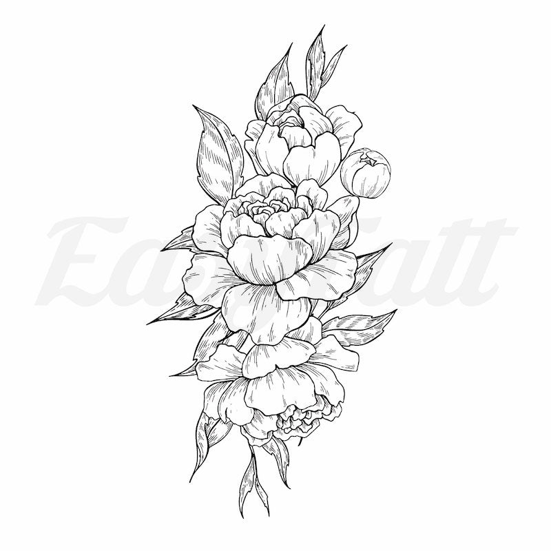 Botanical Temporary Tattoo | EasyTatt™