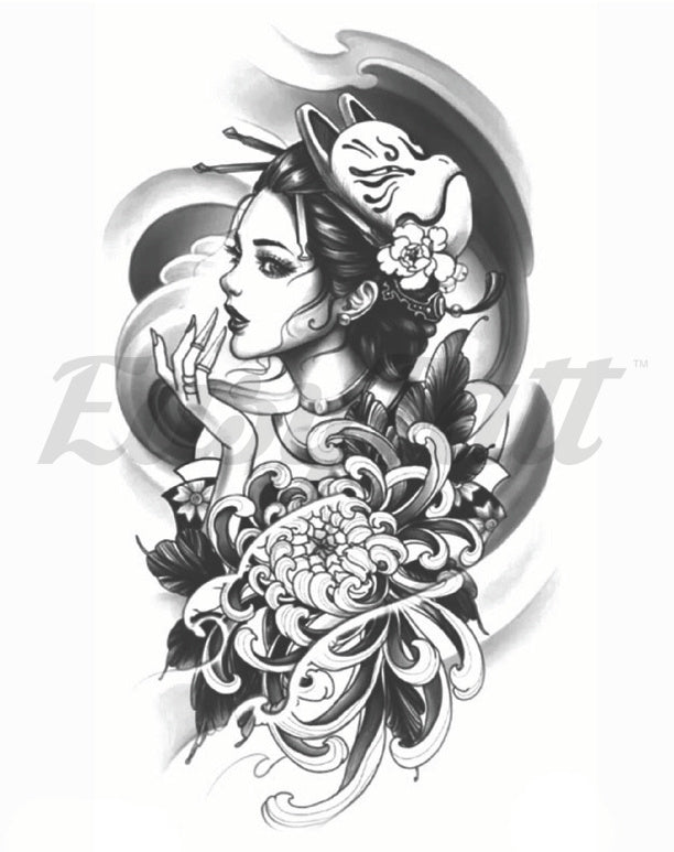 Tempted Temporary Tattoo Sleeve | EasyTatt™