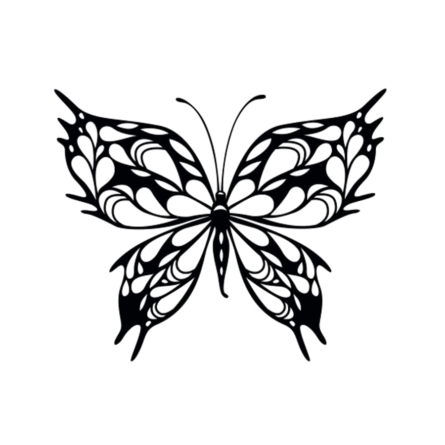 Butterfly Temporary Tattoo | EasyTatt™