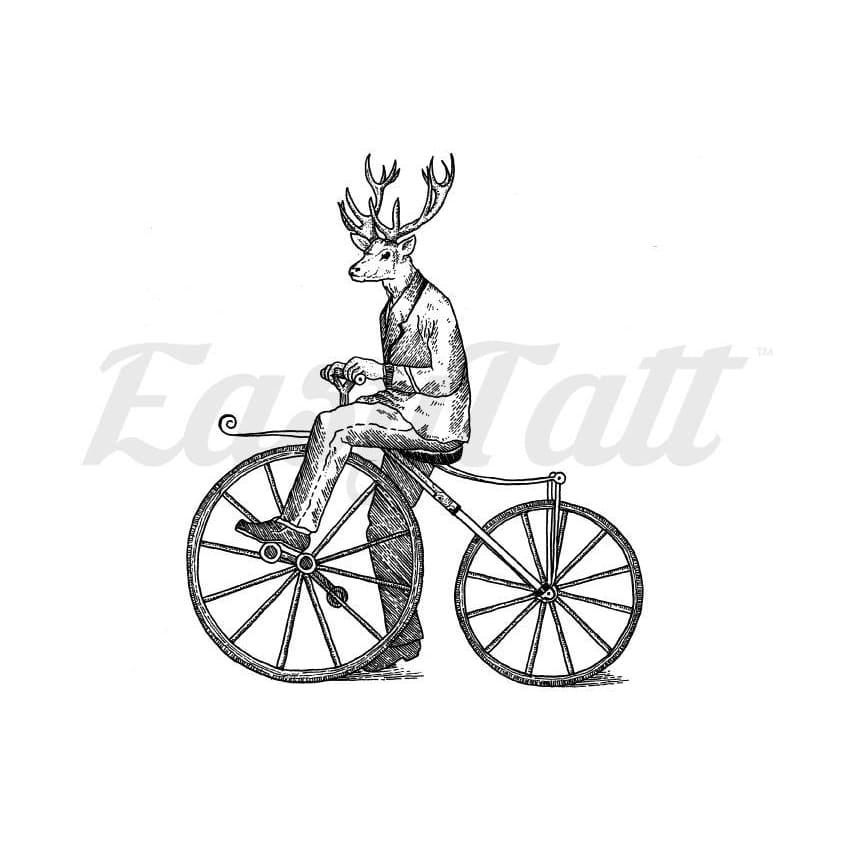 Deer Man Temporary Tattoo | EasyTatt™