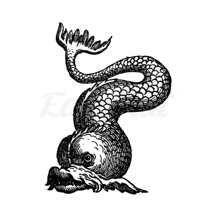 Japanese Dragon Temporary Tattoo | EasyTatt™