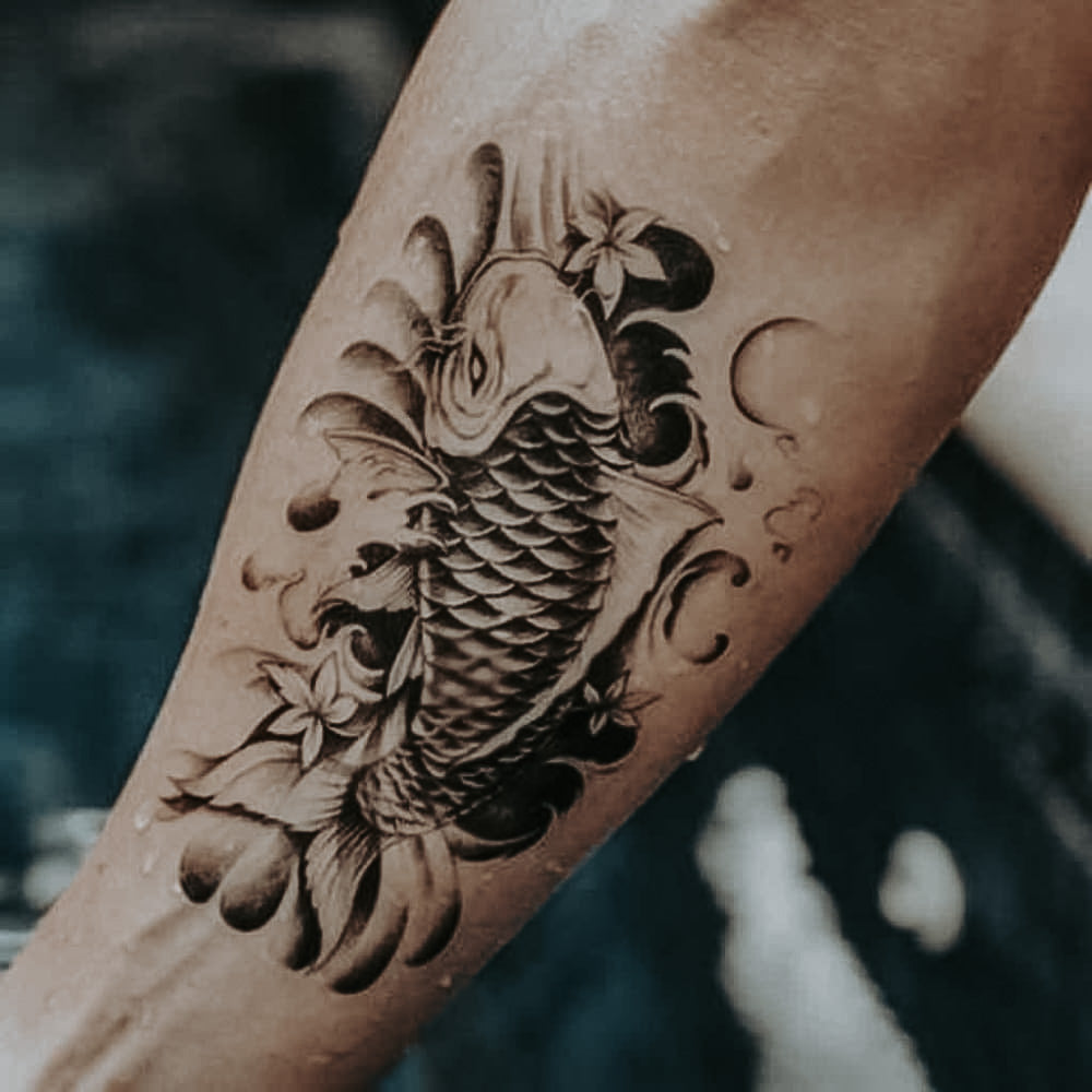 Koi Fish Temporary Tattoo | EasyTatt™