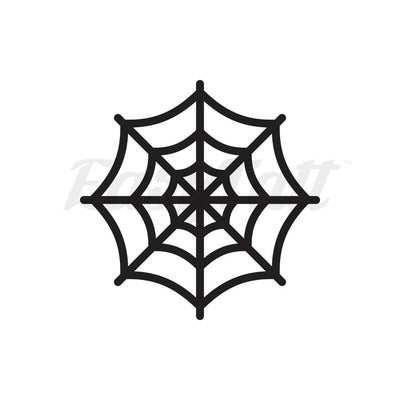 Spider Web - Temporary Tattoo