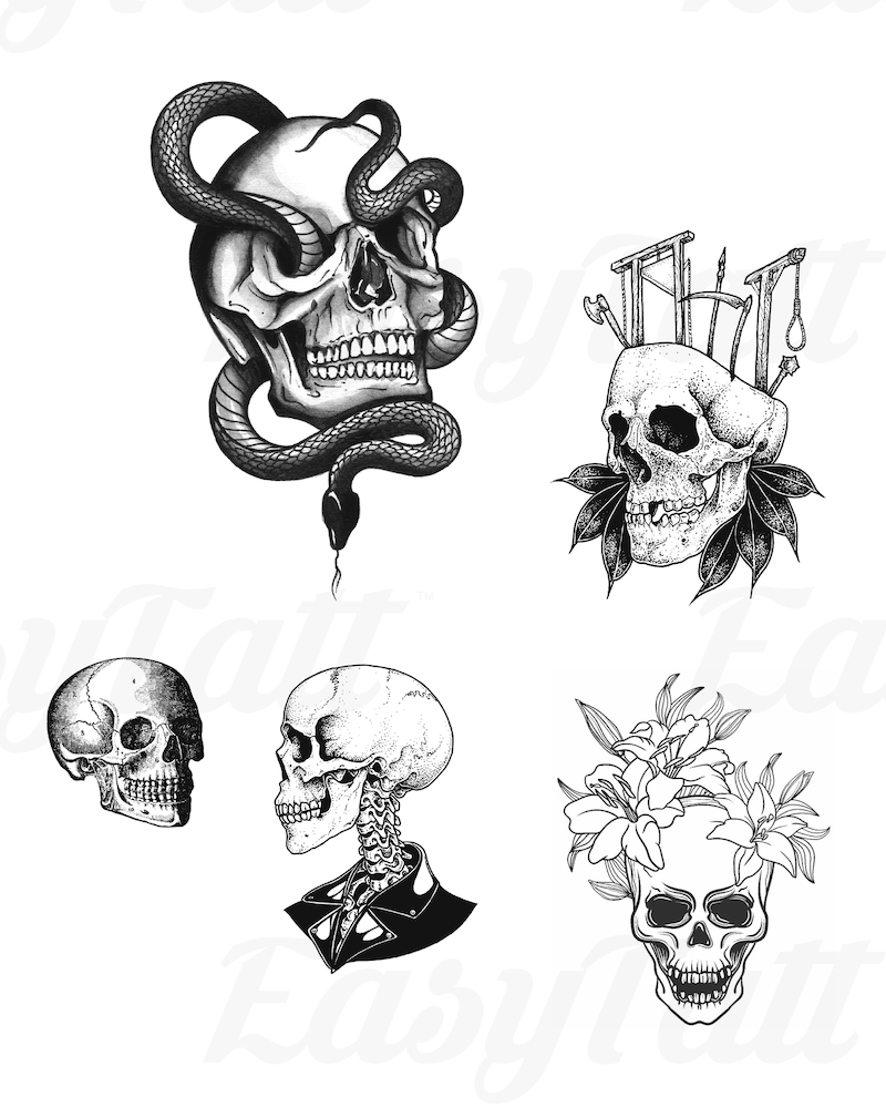 Numbskulls Temporary Tattoo | EasyTatt™