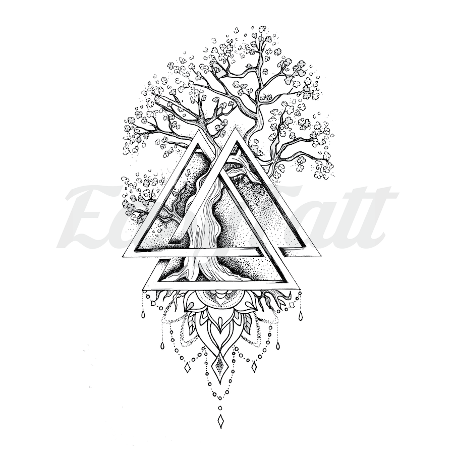 Tree of Wonder Temporary Tattoo | EasyTatt™